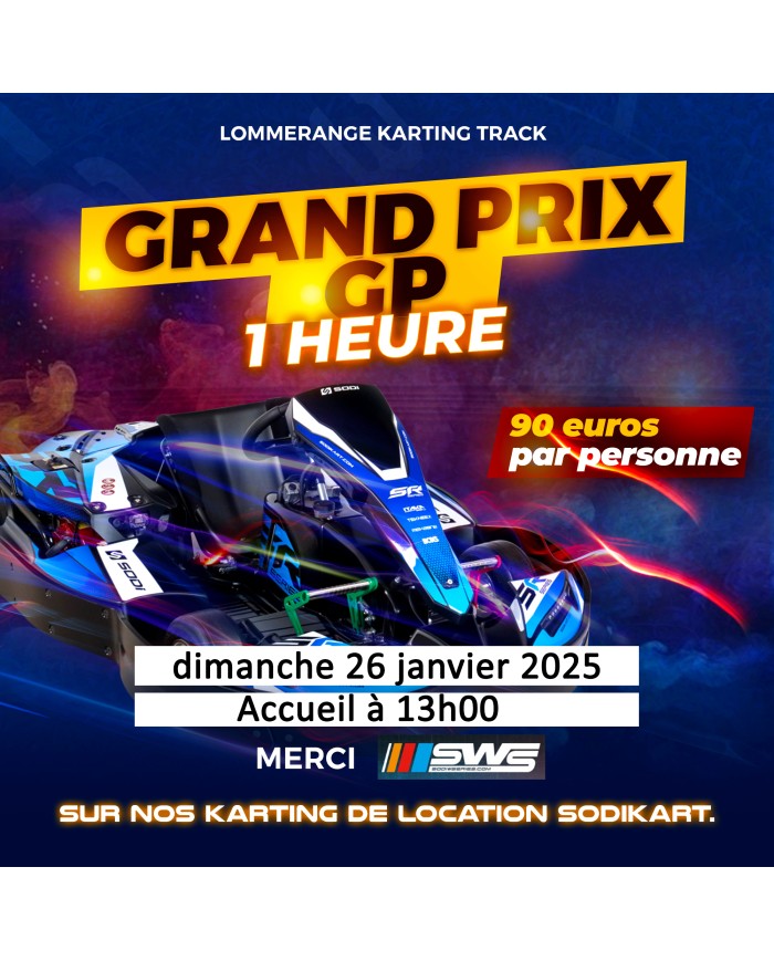 GP 1 heure à Lommerange le 26 janvier 2025